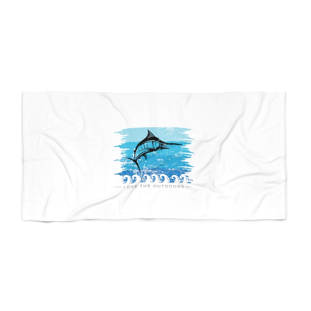 Wave Beach Towel