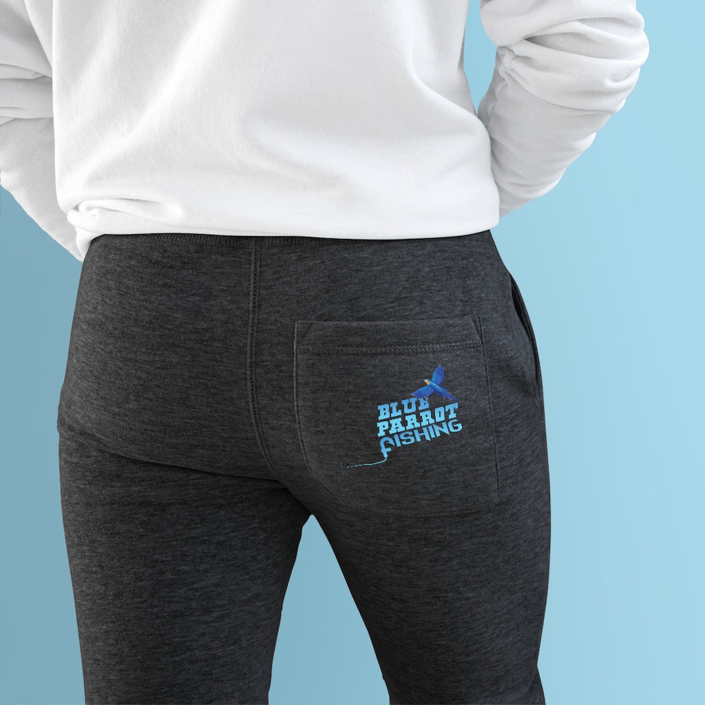 Blue Parrot Fleece Joggers