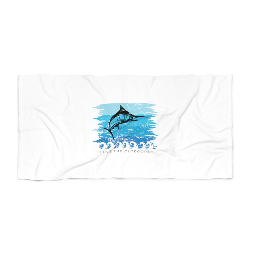 Wave Beach Towel