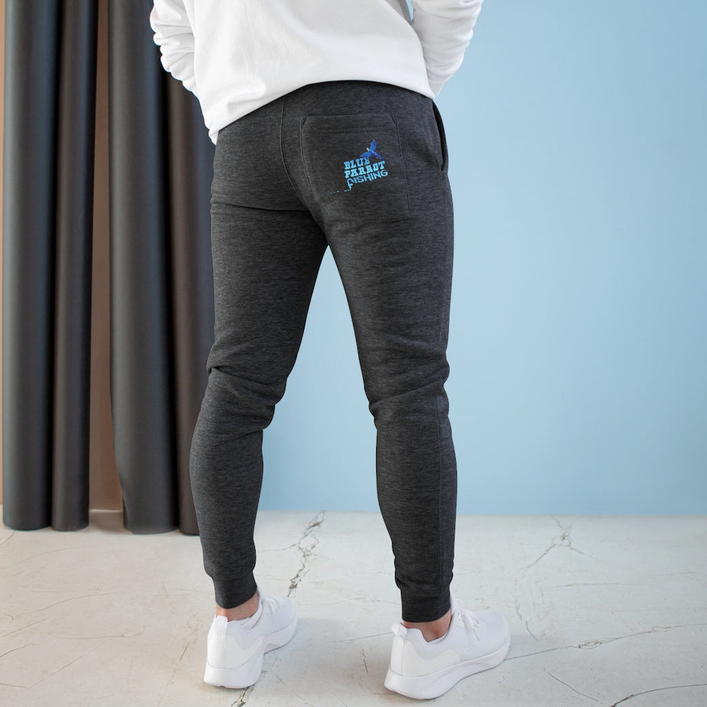 Blue Parrot Fleece Joggers